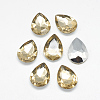 Acrylic Rhinestone Pointed Back Cabochons GACR-Q013-13x18-12-1