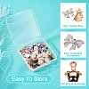 Pandahall 26Pcs 13 Styles Alloy Enamel with Crystal Rhinestone Pendants ENAM-TA0001-68-12