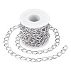 Decorative Chain Aluminium Twisted Chains Curb Chains CHA-TA0001-07S-8