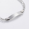304 Stainless Steel Link Bracelets BJEW-H572-01P-2