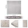 Square Glass Fibre Picnic Mat AJEW-WH0248-546B-2