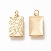 Brass Pendants KK-L006-033G-2