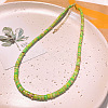 Natural Imperial Jasper Heishi Graduated Beaded Necklaces JO0051-9-1