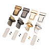 Givenny-EU 8 Sets 4 Colors Zinc Alloy Bag Twist Lock Clasps FIND-GN0001-12-8