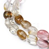 Synthetic Tigerskin Glass Beads Strands G-Z006-A04-2