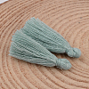 Cotton Thread Tassel Pendant Decorations NWIR-P001-03-75-1