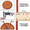 Gorgecraft Flat Leather Jewelry Cord WL-GF0001-07B-01-2