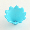 Opaque Acrylic Flower Bead Caps X-SACR-Q099-M81-3