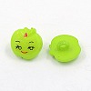 Acrylic Shank Buttons X-BUTT-E014-A-M-3