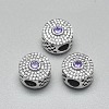 925 Sterling Silver European Beads STER-I019-40A-1