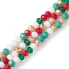 Christmas Theme Glass Beads Strands GLAA-YW0001-82A-3