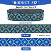 Ethnic Style Embroidery Polyester Ribbons OCOR-WH0077-29F-2