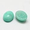 Oval Natural Amazonite Cabochons G-O147-02A-2