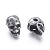 Halloween 304 Stainless Steel Beads STAS-F243-18AS-2