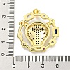 Brass Micro Pave Cubic Zirconia Pendants KK-K354-19A-G-3