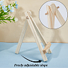 Foldable Wood Triangle Easel WOOD-WH0022-55A-6