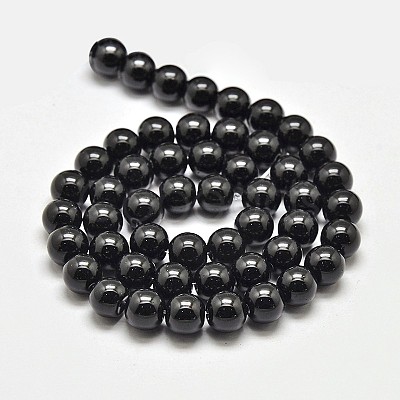 Imitate Austrian Crystal Glass Round Bead Strands GLAA-F030-8mm-02-1