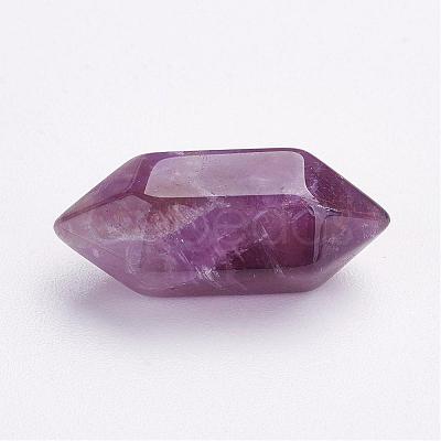 Natural Amethyst Double Terminated Points G-P287-A05-1