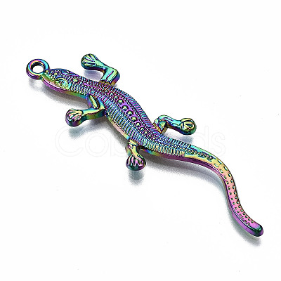 Rainbow Color Alloy Big Pendants X-PALLOY-S180-041-RS-1