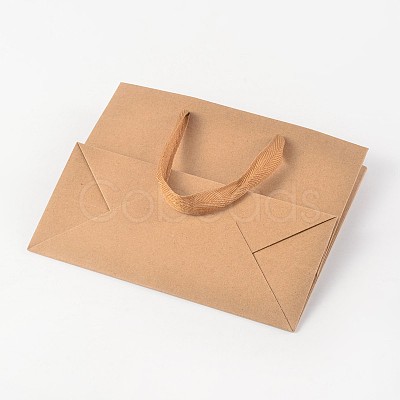 Rectangle Kraft Paper Bags AJEW-L047A-01-1