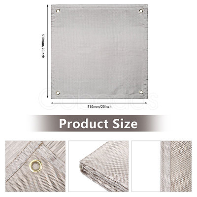 Square Glass Fibre Picnic Mat AJEW-WH0248-546B-1