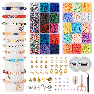 DIY Preppy Bracelet Making Kit DIY-TA0008-97-1