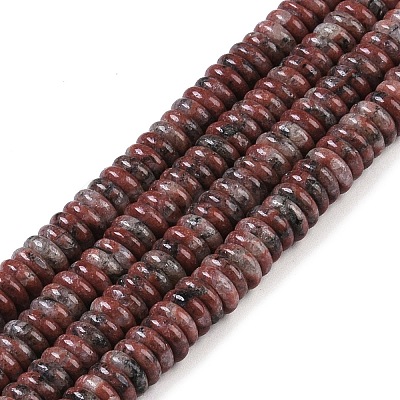 Natural Plum Blossom Jasper Beads Strands G-Q159-B17-01-1