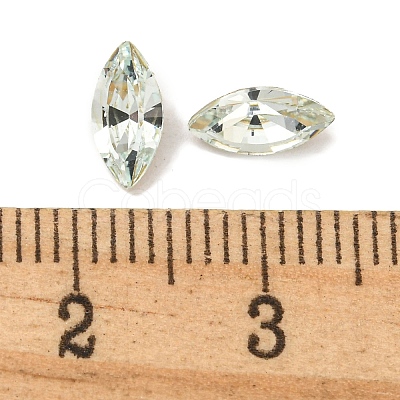 Glass Rhinestone Cabochons RGLA-L029-12A-161-1