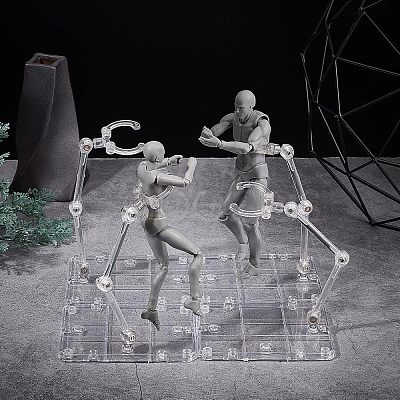 SUPERFINDINGS Plastic Humanoid Stand Support ODIS-FH0001-11-1