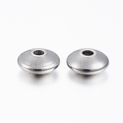 Tarnish Resistant 201 Stainless Steel Spacer Beads X-STAS-H376-52-1