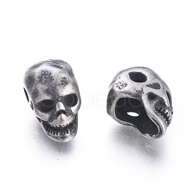 Halloween 304 Stainless Steel Beads STAS-F243-18AS-1