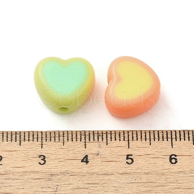 Opaque Acrylic Beads SACR-P033-01-1