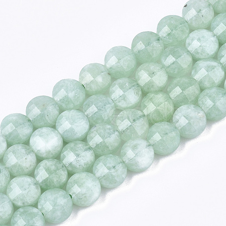 Natural Myanmar Jade/Burmese Jade Beads Strands G-T108-48-1
