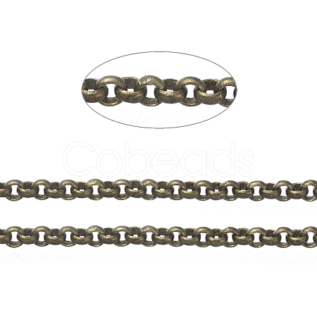 Brass Rolo Chains CHC-S008-002H-AB-1