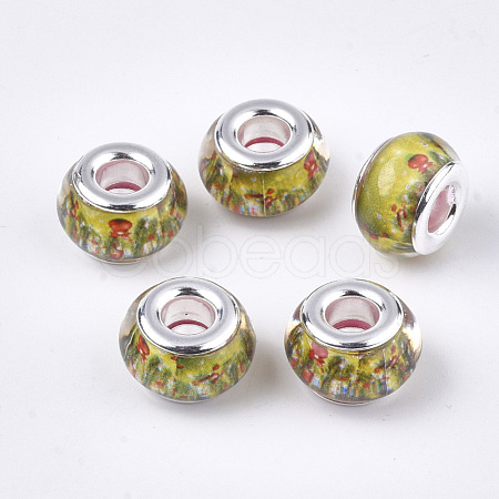 Resin European Beads RPDL-T002-01D-1