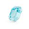 Preciosa&reg MAXIMA Crystal Fancy Stones, Czech Crystal, 435 34 222 Octagon, Dura Foiling, Aqua Bohemica, 10x8mm