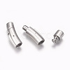 304 Stainless Steel Bayonet Clasps STAS-O114-052MP-B-4