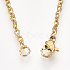 201 Stainless Steel Pendant Necklaces NJEW-T009-JN103-2-40-3