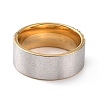 Crystal Rhinestone Flat Finger Ring RJEW-I089-11GP-3