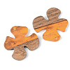 Resin & Walnut Wood Pendants RESI-S389-052B-A01-2