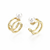 Brass Cuff Earrings EJEW-R114-017-NF-3