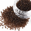 11/0 Grade A Transparent Glass Seed Beads X-SEED-Q006-F28-1