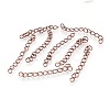 Iron Ends with Twist Chains CH-CH017-5cm-R-2