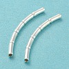 925 Sterling Silver Tube Beads STER-Z004-04C-3