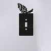 Iron Light Switch Decorations AJEW-WH0197-005-3