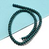 Dyed Synthetic Turquoise Beads Strands G-B070-C01-01-2