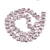 ABS Plastic Imitation Pearl Beads Strands KY-N015-10-A03-2