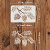 Plastic Reusable Drawing Painting Stencils Templates DIY-WH0202-312-2