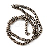 Synthetic Non-Magnetic Hematite Beads Strands G-H020-L03-10-2