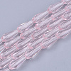 Transparent Glass Beads Strands GLAA-T009-004G-1